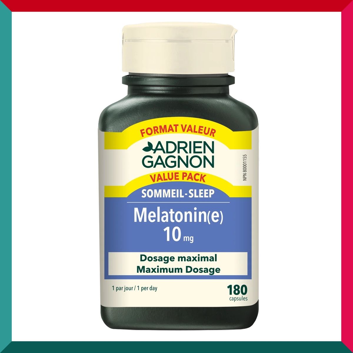 楓之寶 - 楓之寶 180粒超值裝 特強酣睡褪黑素10毫克 平行進口 (參考效期:02/2027*)