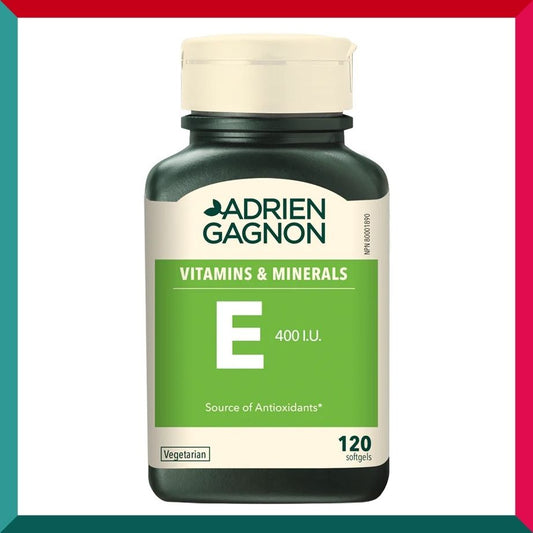 楓之寶 - AG 維他命E 400IU 120粒液態軟膠囊 淡斑美肌 抗氧化 心腦血管健康 痘痘 呼吸道 平行進口 (參考效期:04/2028*)