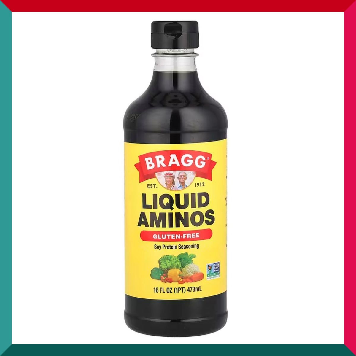 BRAGG - Bragg, 液態胺基酸,大豆蛋白調味料,16 液體盎司(473 毫升)(參考有效期限:06/2027)