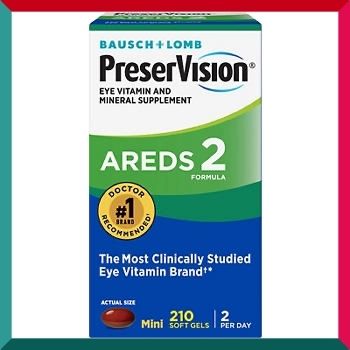 Bausch + Lomb - PreserVision AREDS 2 配方 210 粒軟膠囊 葉黃素 玉米黃質 維生素 平行進口(有效期至:07/2026)
