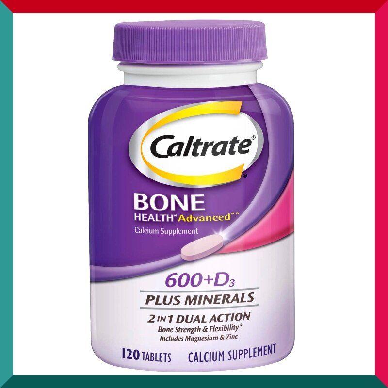 佳存 - 特強健骨鈣600+ 維他命D3及礦物質配方120粒 骨骼關節健康 行山跑步單車運動瑜伽籃球足球馬拉松 平行進口 (參考效期: 31/03/2026*)