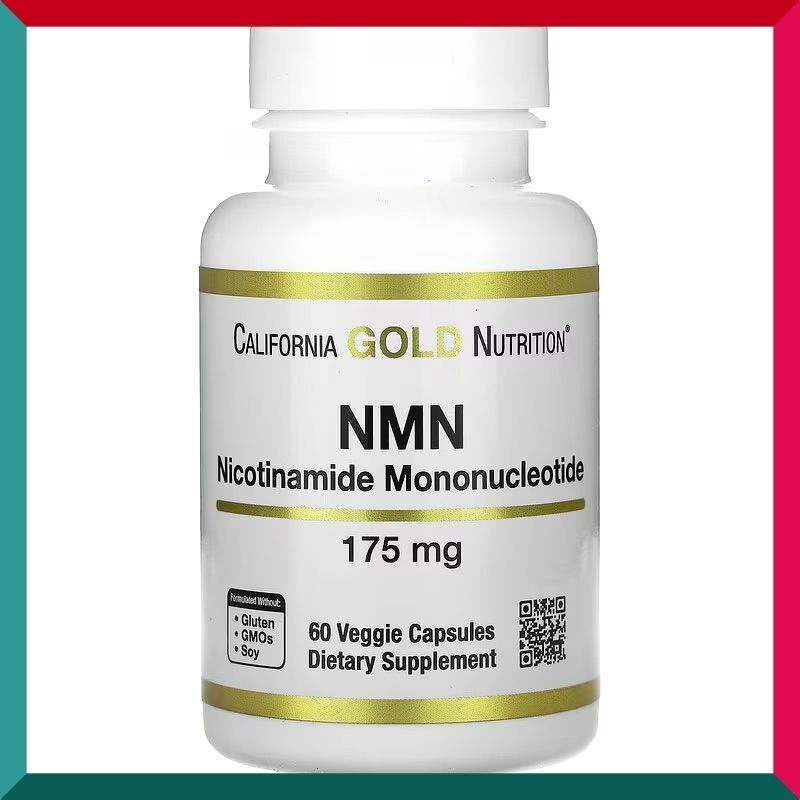 CALIFORNIA GOLD NUTRITION - NMN 10500 (菸鹼醯胺單核苷酸) 175mg 60粒素食膠囊 抗老逆齡 抗氧化 平行進口 (參考效期:10/2025*)