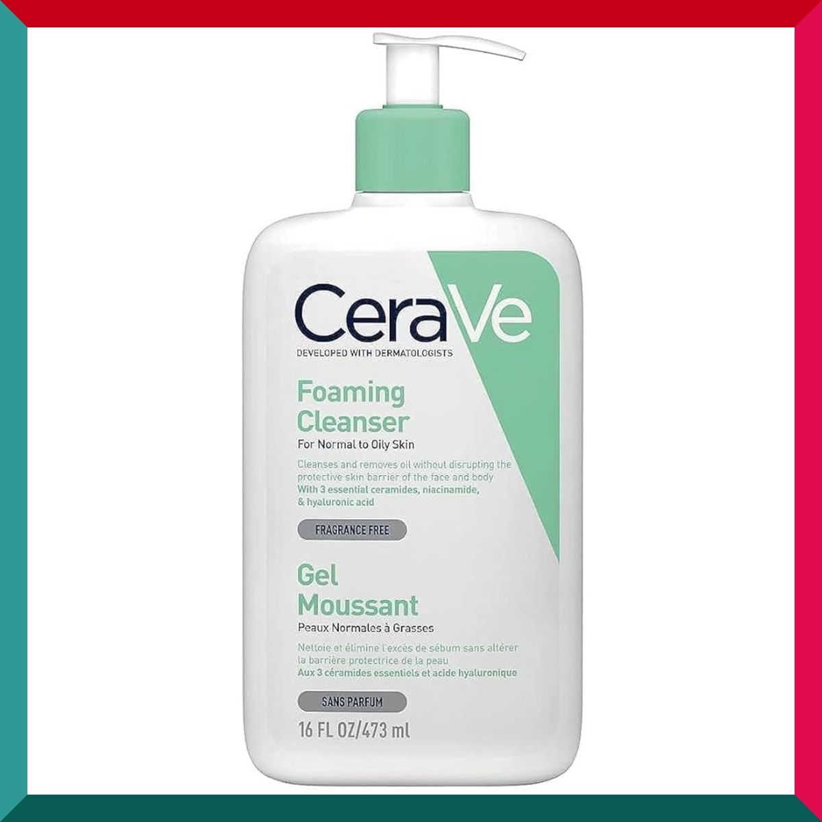 CeraVe - 清爽泡沫潔膚露 473ml 平行進口