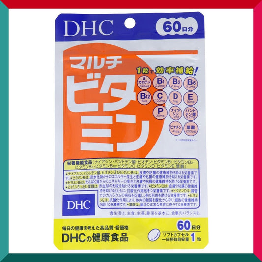 DHC - 綜合多種維他命補充食品 60粒 (60日)平行進口 (參考效期:12/2026*)