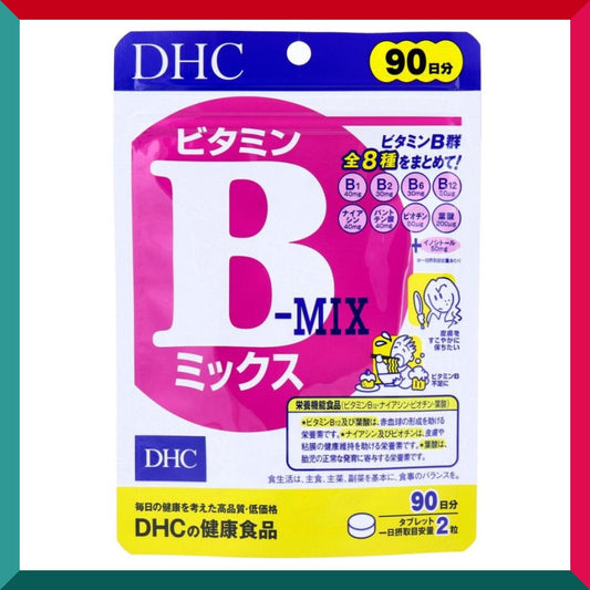 DHC - 維他命B群補充食品 90日份 (180粒) 抗疲勞增強體能 減肥促進新陳代謝 平行進口 (參考效期:01/2027*)