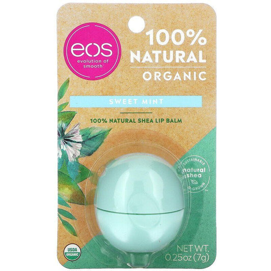 eos - 有機護唇球 香甜薄荷 7克 獨立密封包裝