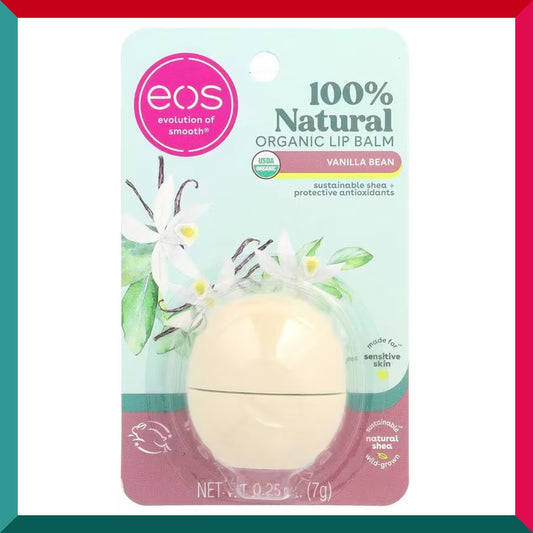 eos - 100%天然有機護唇球 混呢拿豆 7克 獨立密封包裝