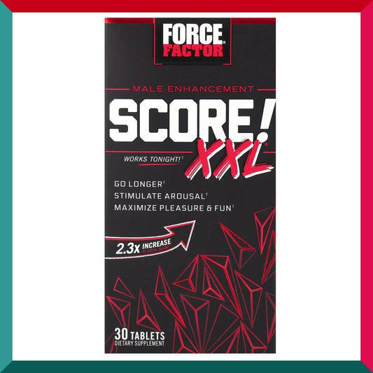 FORCE FACTOR - 男性活力雄風特強持久增大複合配方30片 含L-瓜胺酸 淫羊藿 黑瑪卡 冬蟲夏草 蒺藜 L-茶胺酸 咖啡因 黑胡椒碱 男性活力 改善持久 補腎 精力 平行進口 (參考效期:02/2026*)