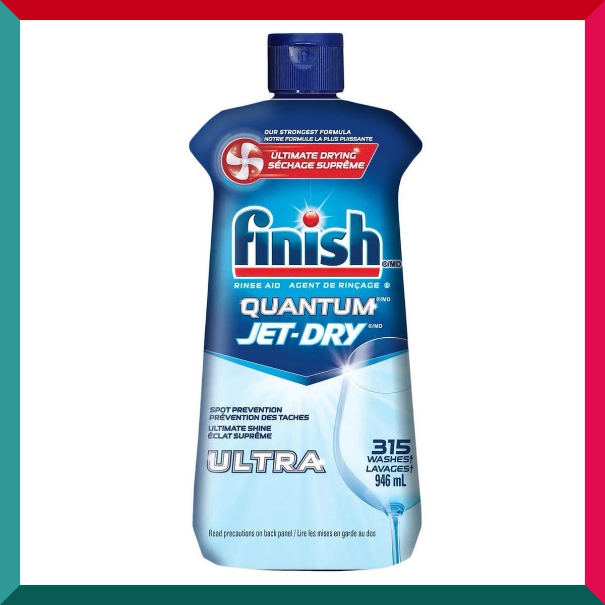 finish - Finish Quantum Jet-Dry Ultra Rinse Agent, 315 washes