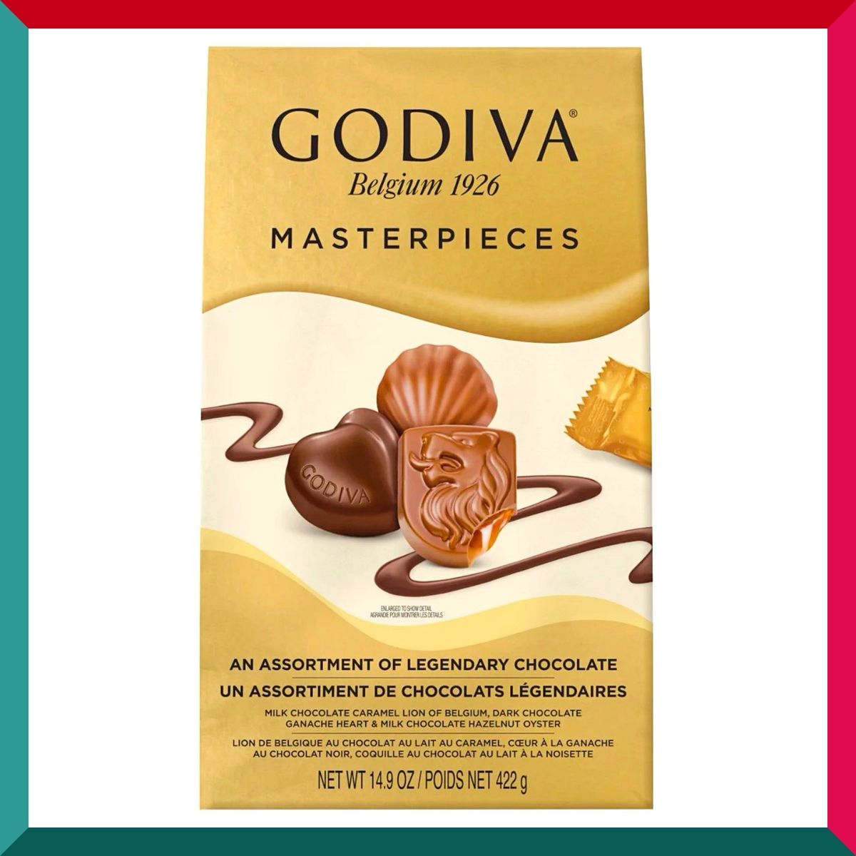 GODIVA - Godiva Masterpieces 什錦巧克力 422 克(參考效期:2025 年 9 月*)