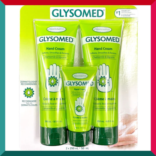 GLYSOMED - Glysomed 護手霜套裝 (2x 250ml + 1x 50ml) 新包裝