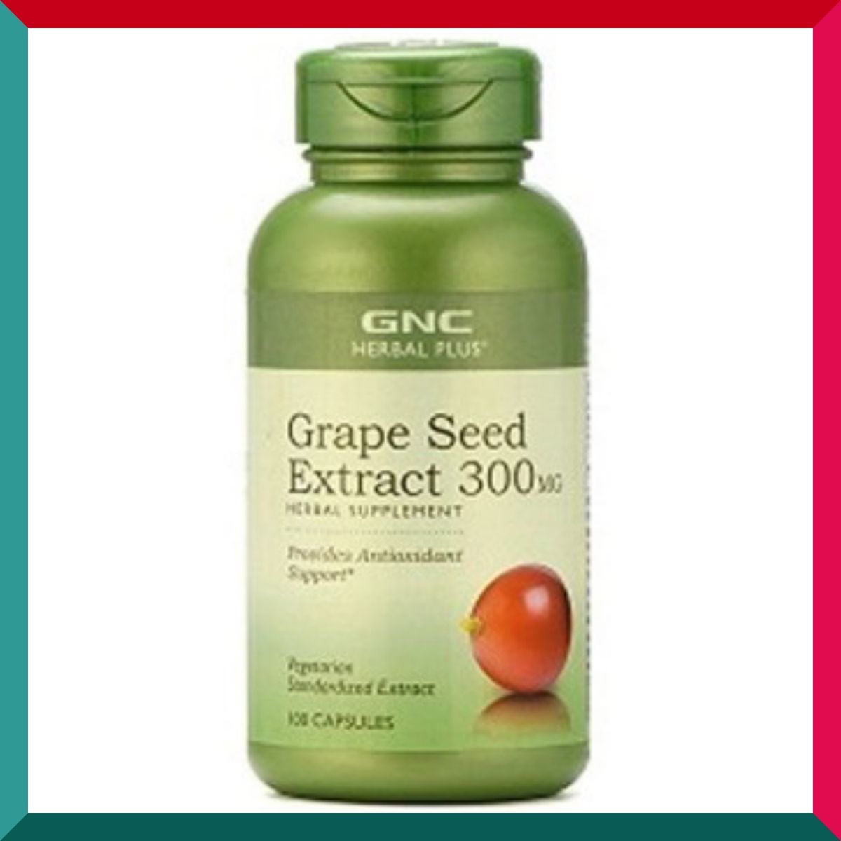 GNC - 特強美肌葡萄籽精華300毫克100粒 平行進口 (參考效期: 06/2025)