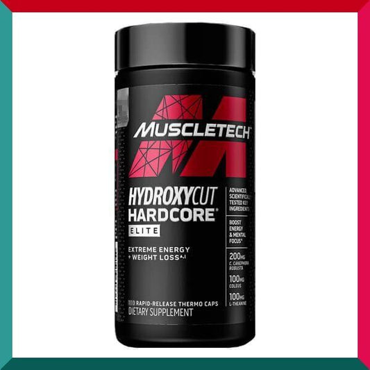 HYDROXYCUT - Hydroxycut Hardcore Elite 110 粒膠囊 美國銷售第一(有效期至:2026 年 12 月)