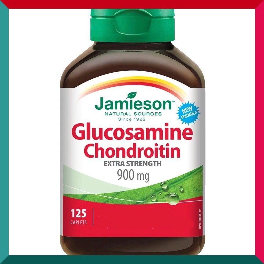 Jamieson - 關節健骨寶 (特強配方) 葡萄糖胺 + 硫酸軟骨素 (900 毫克) 125 粒(參考效期: 07/2025*)