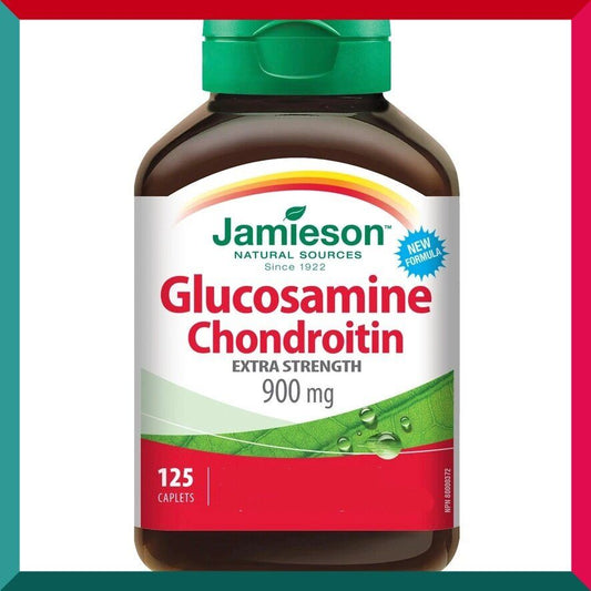 Jamieson - 關節健骨寶 (特強配方) 葡萄糖胺 + 硫酸軟骨素 (900 毫克) 125 粒(參考效期: 07/2025*)