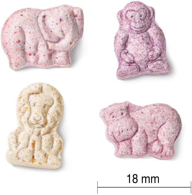 Jamieson - 全效兒童復合維他命咀嚼片60粒 免疫力 骨骼發育 智力腦部健康 返學溫書 學習聰明 腸胃 動物形狀 美味可口 平行進口 (參考效期:30/11/2025*)