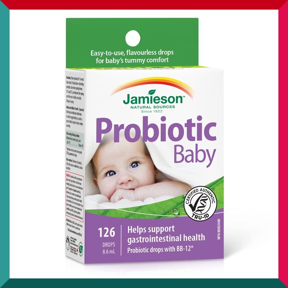 Jamieson - 初生嬰幼兒 兒童益生菌 10億 126 滴液 平行進口(參考效期: 31/05/2025*)