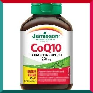 Jamieson - 特強護心輔酶 Q10 (250 毫克) 45 粒 保護心臟抗衰老 平行進口 (參考效期:02/2027*)