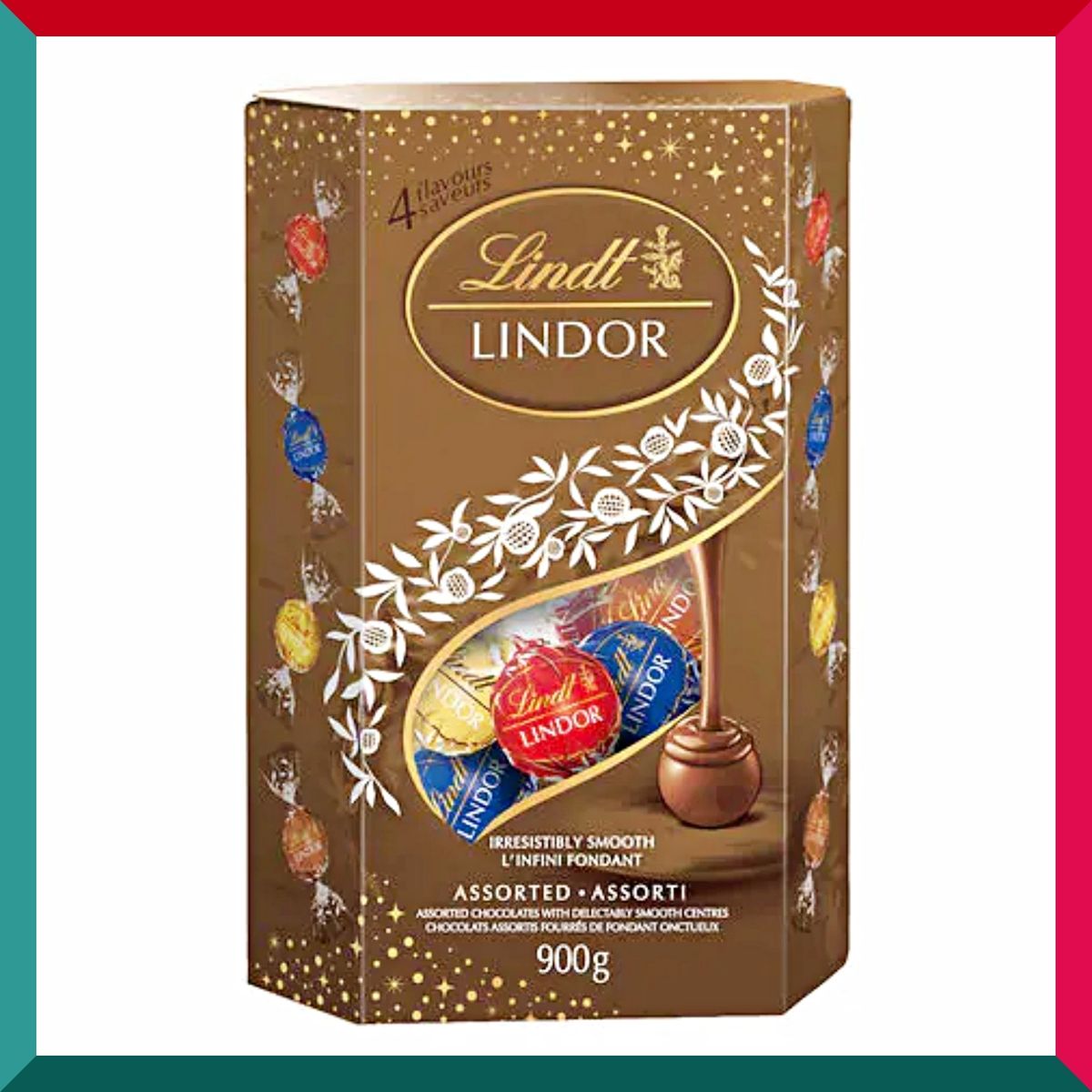 Lindt Lindor - Assorted Chocolates Cornet 900g  (Best Before: 09/30/2025)