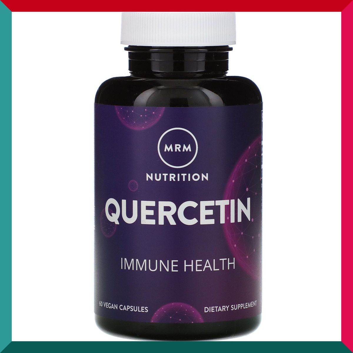 MRM - 美國專利高純度洋蔥素 500毫克 60粒 專利QU995 鼻敏感 濕疹 保護腸胃 肝臟 心血管健康 平行進口 (參考效期:01/2026*)