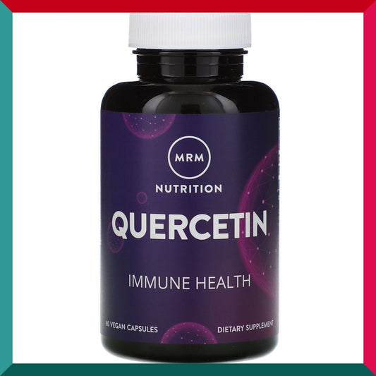 MRM - 美國專利高純度洋蔥素 500毫克 60粒 專利QU995 鼻敏感 濕疹 保護腸胃 肝臟 心血管健康 平行進口 (參考效期:01/2026*)