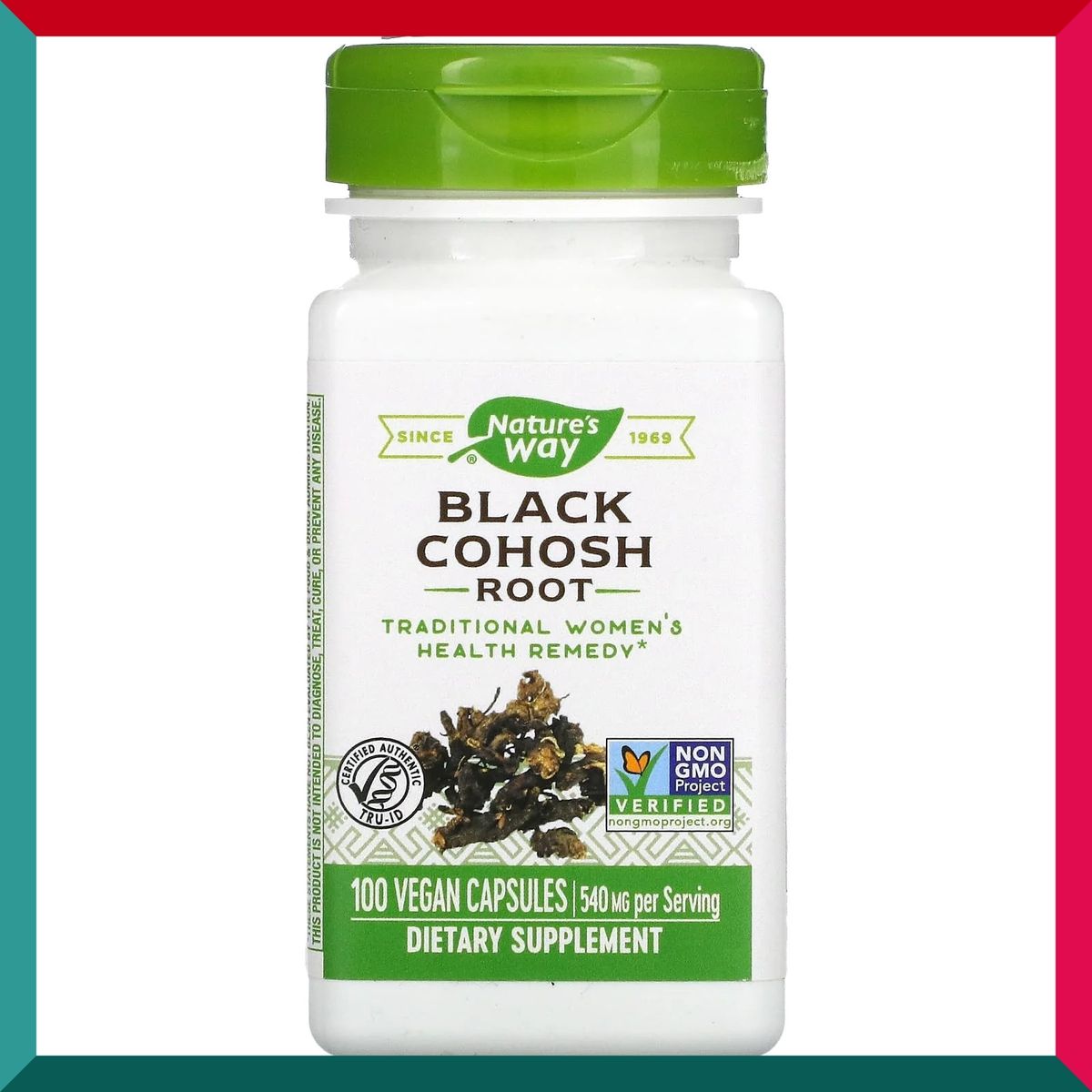 Nature's Way - 天然黑升麻女士配方540毫克100粒素食膠囊 更年期 熱汗 失眠 潮熱 情緒 平行進口 (參考效期:11/2026*)