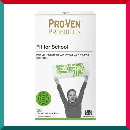 經驗證 - 經驗證,適合學校益生菌 125 億 28 條裝 FOS 免疫消化腸道健康