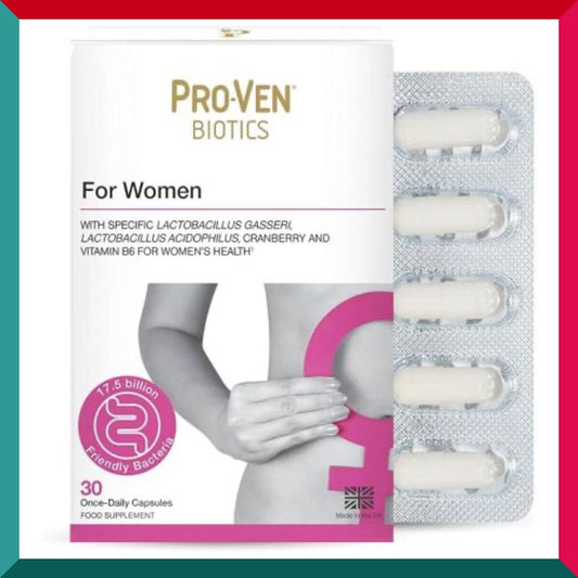 PROVEN - 女士專用益生菌175億 + 蔓越莓 3600mg 30粒 2種包裝隨機發貨 平行進口 (參考效期:09/2026*)