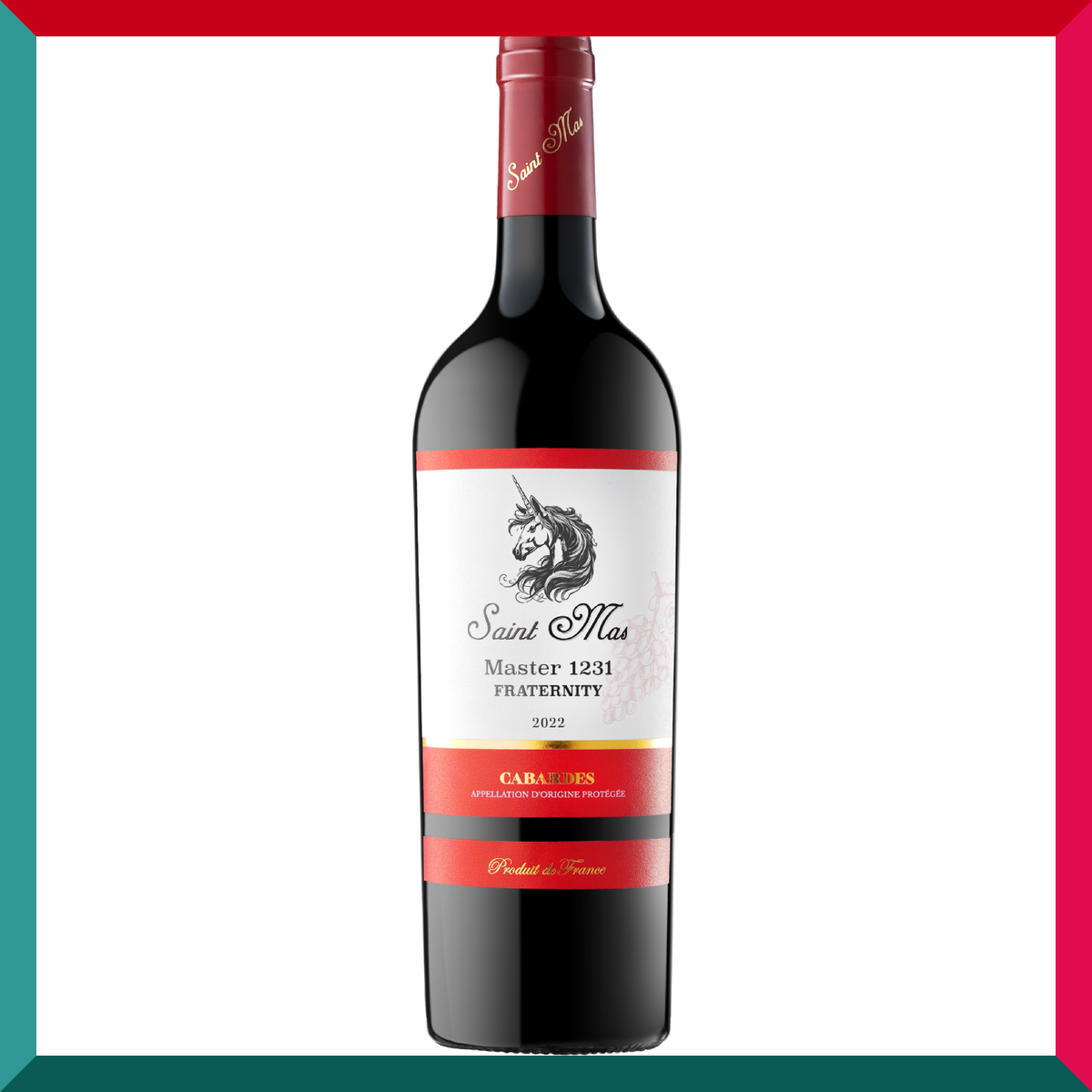 Saint Mas - 法國聖瑪仕Master 1231博愛紅酒 750ml 【古天樂代言】【正版行貨】