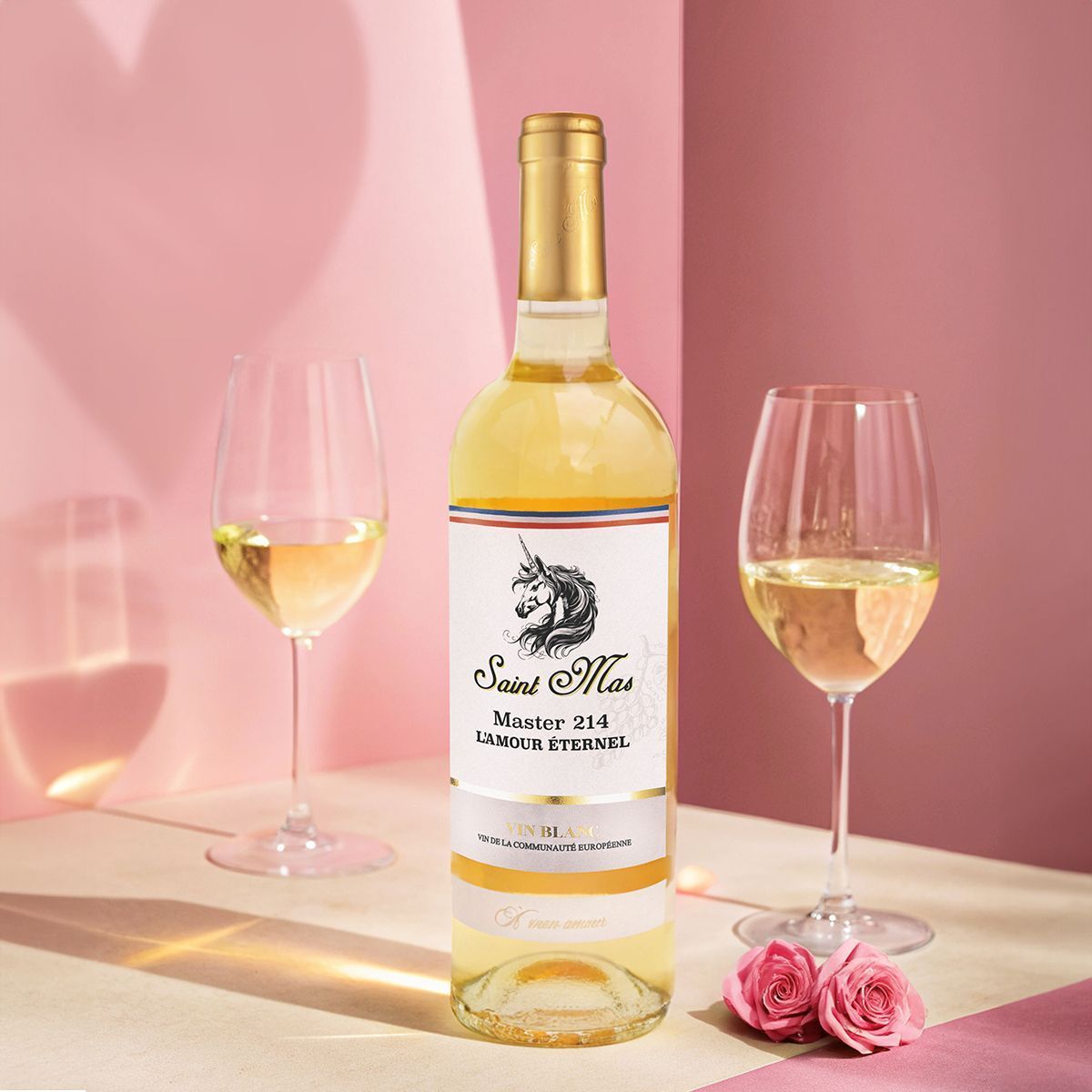 Saint Mas - 法國聖瑪仕Master 214 愛人白酒 750ml【古天樂代言】 #情人節 #禮物 【正版行貨】