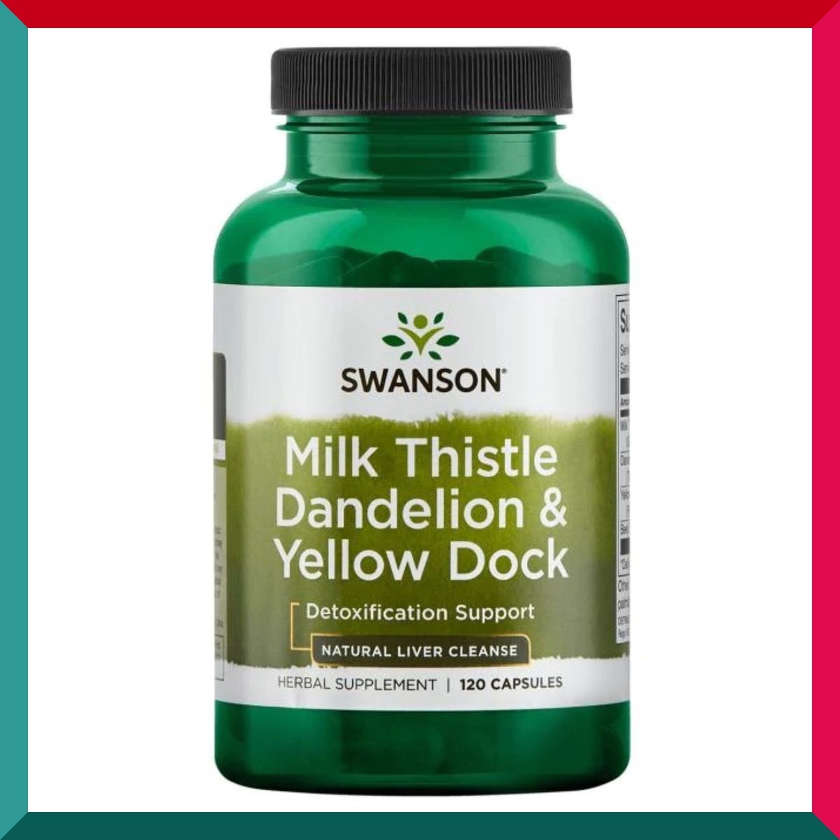 史雲生 - 排毒護肝配方120粒含乳薊草蒲公英皺葉酸模紅菜頭根 (參考效期:04/2027*)