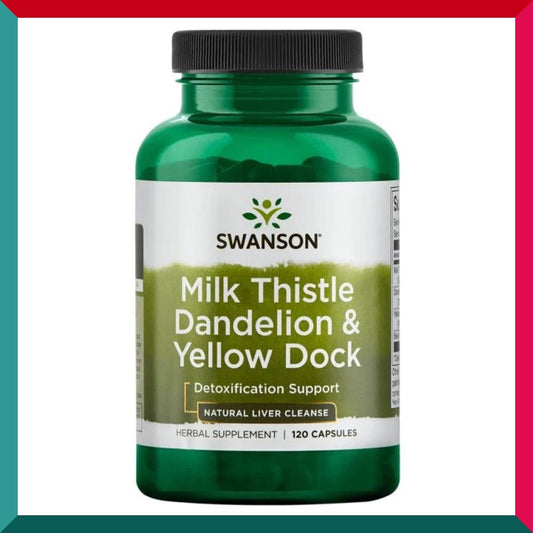 史雲生 - 排毒護肝配方120粒含乳薊草蒲公英皺葉酸模紅菜頭根 (參考效期:04/2027*)