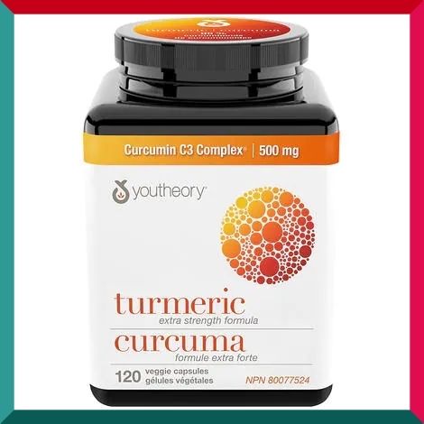 Youtheory - 特強薑黃素65:1 超濃縮 500mg 120粒 相當於每粒32500mg薑黃 平行進口 (參考效期:03/2026*)