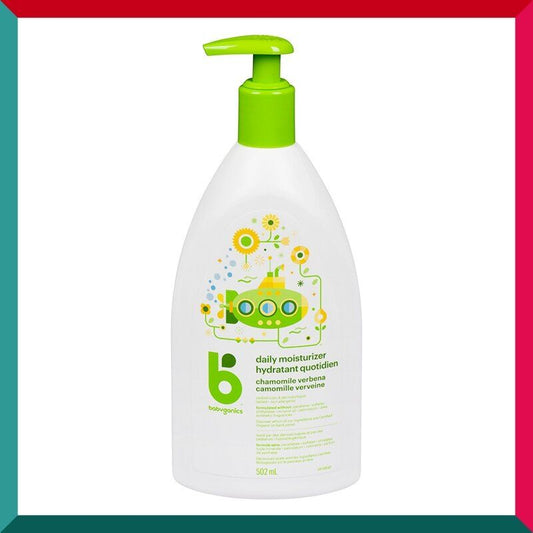 Babyganic - moisturizing daily lotion 502ml chamomile verbena Canada packing