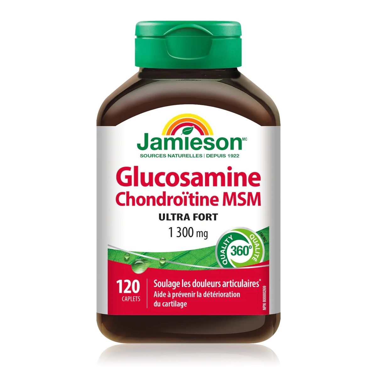 Jamieson - Jamieson Glucosamine Chondroitin MSM (1300 mg) 120 caplets Parallel Import (EXP: 01/2027)*