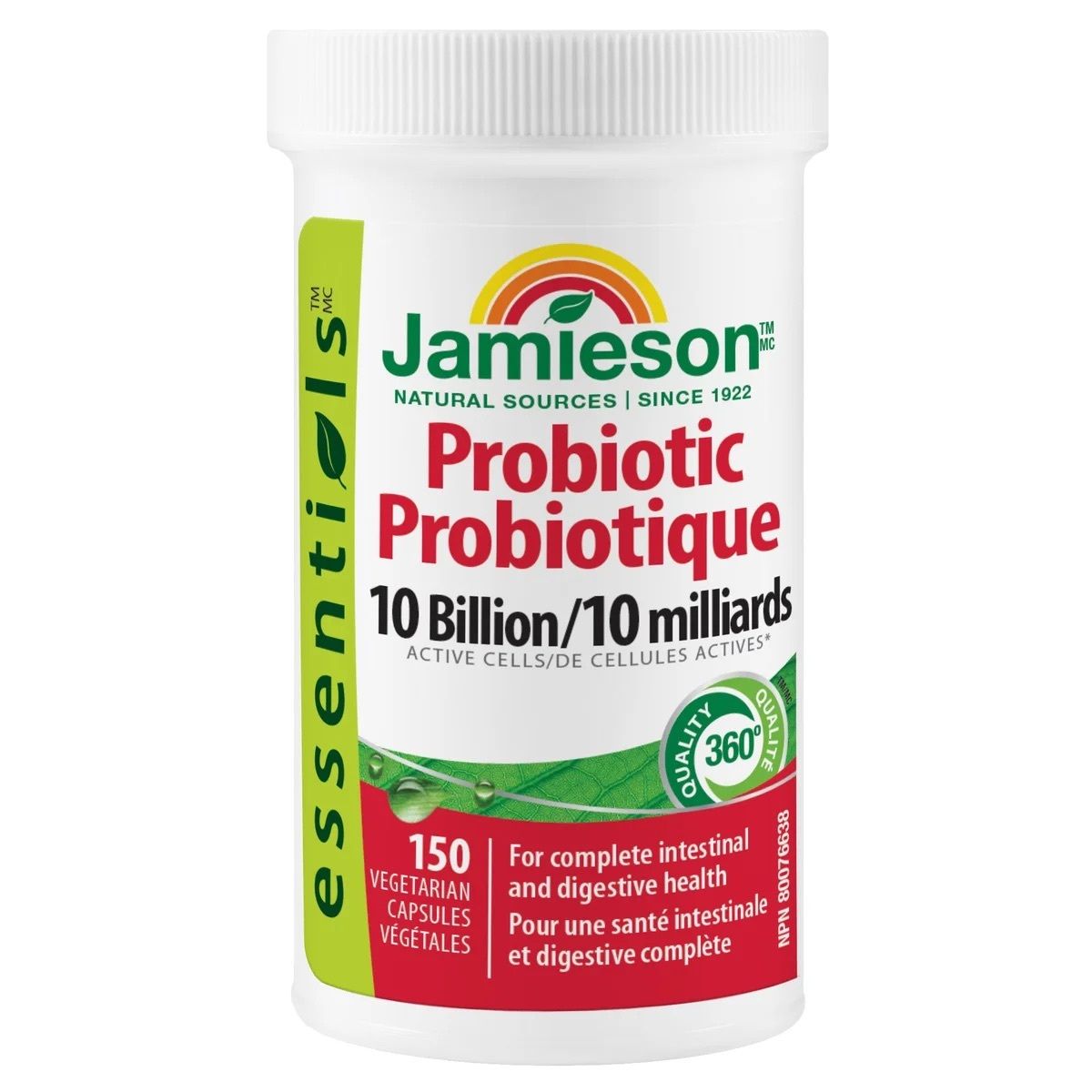 Jamieson - Jamieson Probiotic 10 Billion 150 capsules (Value Pack) Parallel Import (Referenced EXP: 02/2027*)