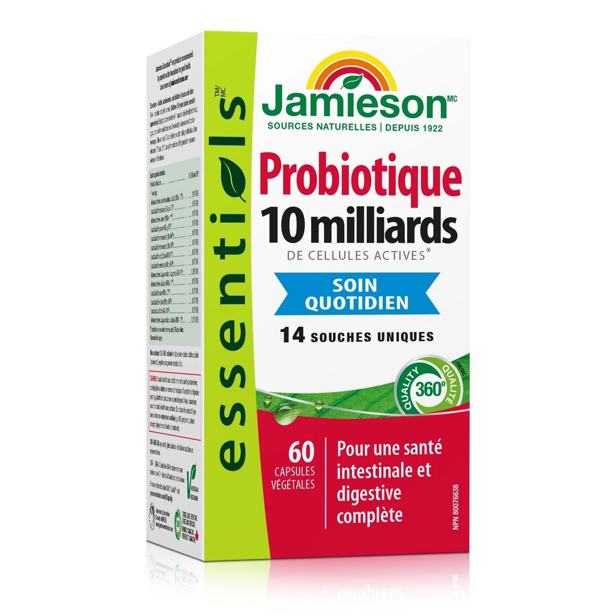 Jamieson - Jamieson Probiotic 10 Billion 60 capsules (Referenced EXP: 05/2027*)