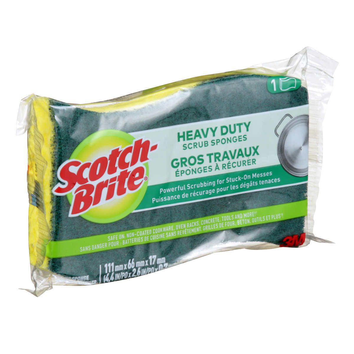 Scotch-Brite Heavy Duty Scrub Sponge 24-pack Canada Packing